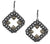 Heidi Klum Curblink Chain and Crystal Earrings  J261748  Gunmetal