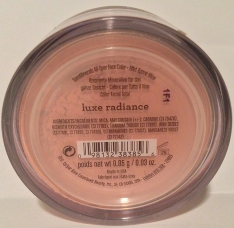bareMinerals All-Over Face Color Luxe Radiance .85 G