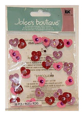 Jolee's Boutique Dimensional Tween Gem Hearts Stickers