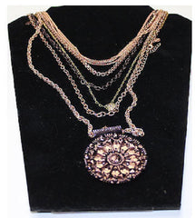 Heidi Klum Set of 5 Necklaces with Removable Pendant J275224