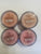 BareMinerals Lot of 4 Blushes, Tickled, Smitten, Pure Charm & Luxe Radiance